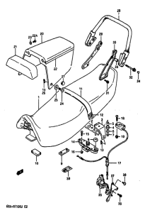 GSX-R1100 Пружина