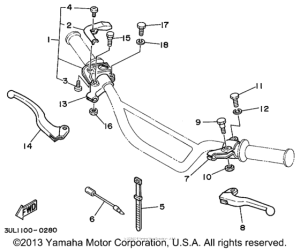 RT100L Рулевые переключатели