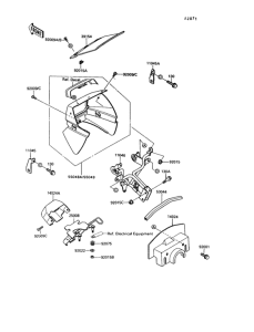 KL650 Обтекатели