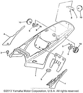 PW80F Боковые обтекатели