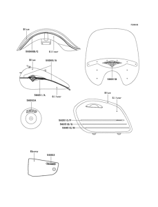 VN1500 Наклейки