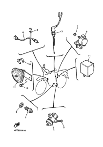 XT600E Equipo electrico