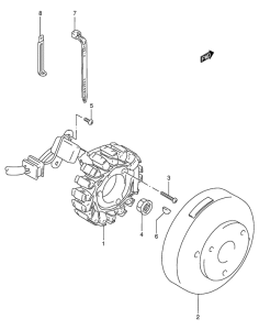 DR200 Зажигание