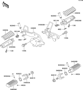 EL250 Подножки