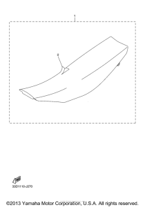 YZ450FAB Сиденье