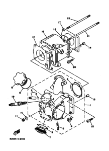 XC150LC Головка цилиндра