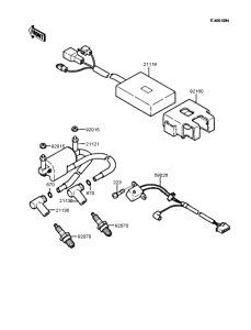 KR250 Катушка зажигания
