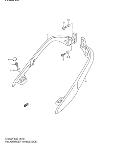 AN250 Ручка пассажира
