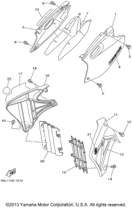  Боковые обтекатели