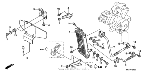 RVT1000R Масляный картер