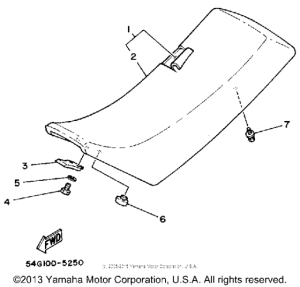 BW200S Сиденье