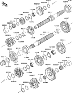 ZR1000 Трансмиссия