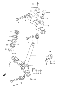TS50 Траверса нижняя