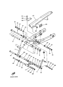 RZ250R ﾘﾔｱｰﾑ