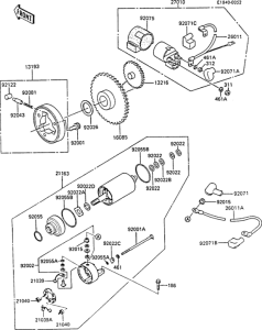 EX305 Стартер