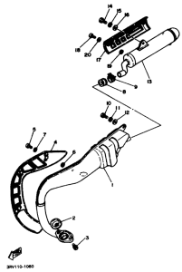 PW80 Выхлопная система
