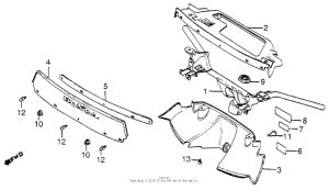 NH80 Handlebar + handlebar cover