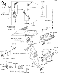 ZX1000 Замок зажикания