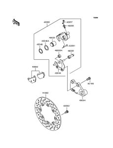  Задний тормоз