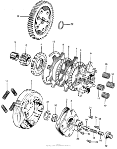 S65 Сцепление