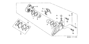 SGX50S Передний суппорт