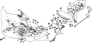GL1100A Gl11110afairing wire harness