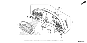 CTX700 Спидометр