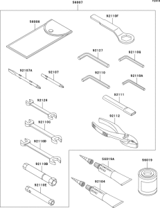 ZX600 Owner`s tools