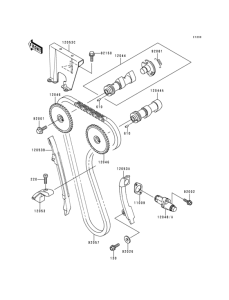 KL650 Распред вал