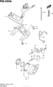 RMX450 Speedometer (Rmx450Zl7 E28)