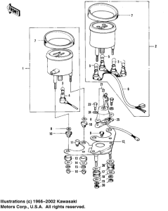  Meters / ignition switch