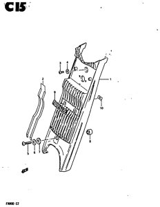 FR80 Передняя вилка cover