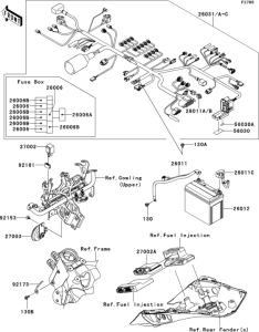 ZX1000 Электрика