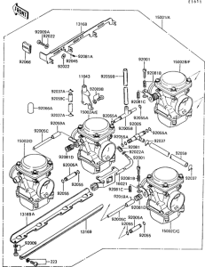 Z550 Carburetor(1 / 2)