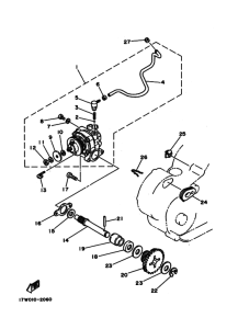 DT50LC Масляная помпа в сборе