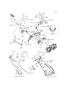 ZX600 Обтекатели