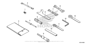 CB300F Инструмент