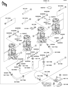 ZX750 Карбюратор
