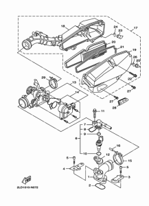 XC155 インテーク
