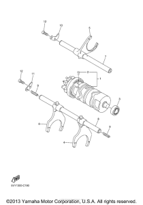 FZS10ZCB Копирный вал