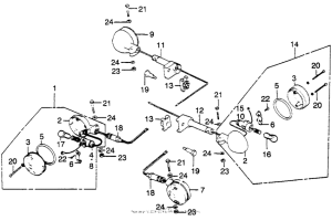  Задний фонарь