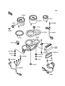 ZX400 Спидометр