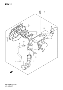 DR125 Воздухоочиститель