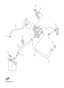 WR250F Система забора воздуха