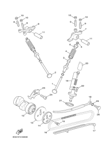 XC125 Клапана