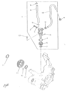 CW50RS Масляный насос