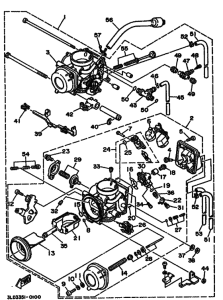 XTZ750 XTZ750B Carburetor assy