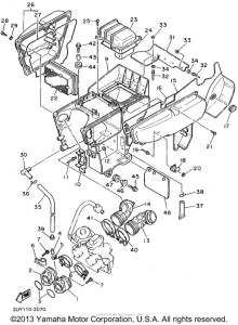 XT600EF Впускная система
