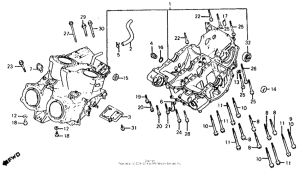 VF700S Блок цилиндров