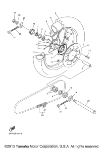  Переднее колесо